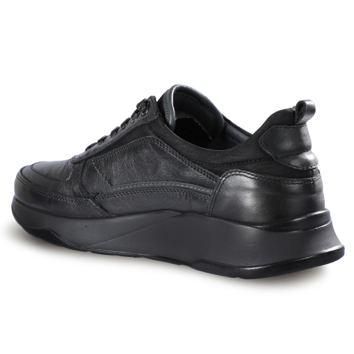 MOZO-G Erkek Deri Ayakkabı Siyah - Forelli (1)