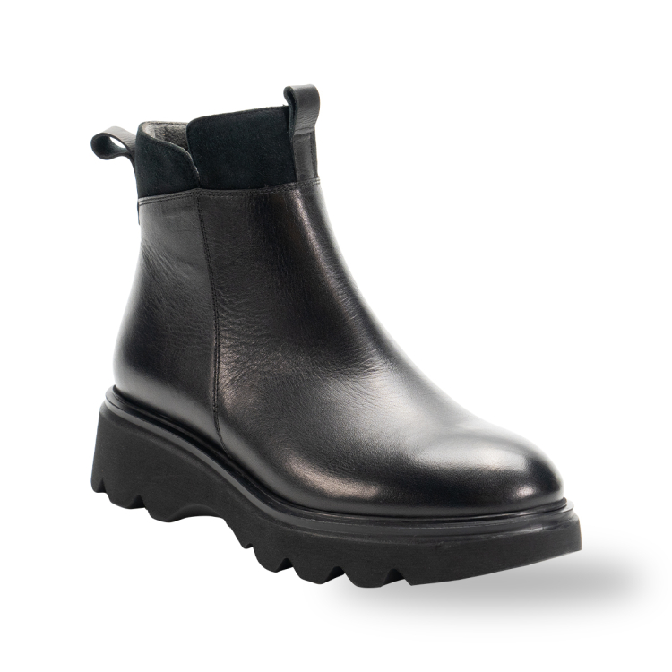 MURRAY-H Kadın Deri Bot Siyah - Forelli (1)