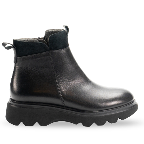 MURRAY-H Kadın Deri Bot Siyah 