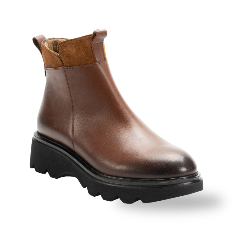 MURRAY-H Kadın Deri Bot Taba - Forelli (1)