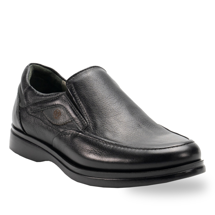 NARDO-H Erkek Deri Ayakkabı Siyah - Forelli (1)