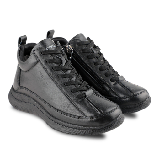 NEVA-G Kadın Deri Ayakkabı Siyah - 3