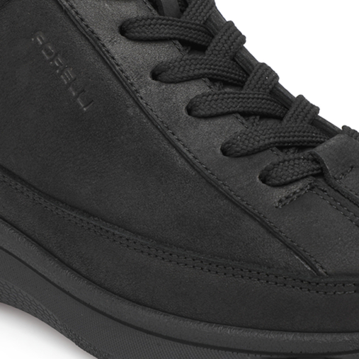 NEVA-G Kadın Deri Ayakkabı Siyah Nubuk - 4