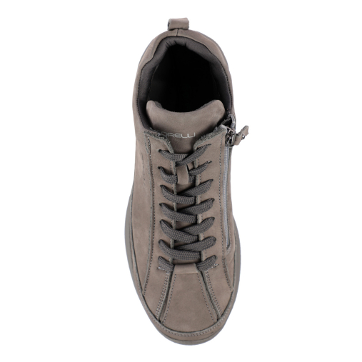 NEVA-G Kadın Deri Ayakkabı Taş Nubuk - 5