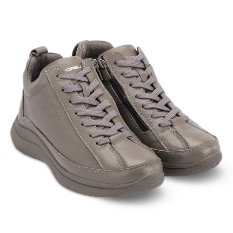 NEVA-G Kadın Deri Ayakkabı Stone - Forelli (1)