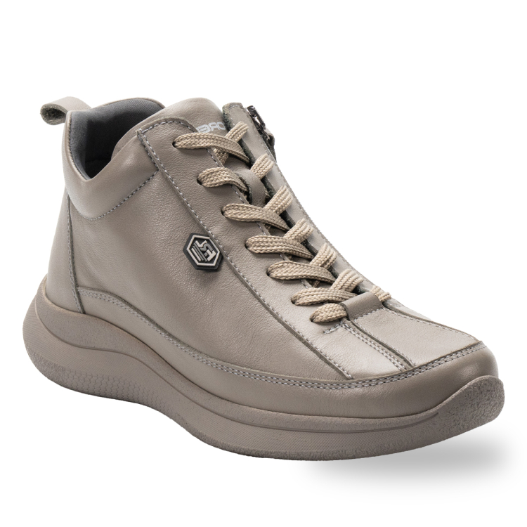 NEVA-G Kadın Deri Ayakkabı Stone - Forelli (1)