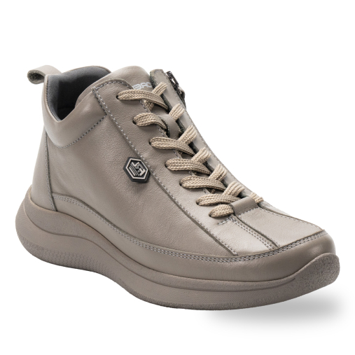 NEVA-G Kadın Deri Ayakkabı Stone - Forelli (1)