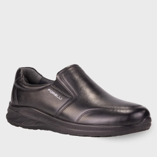 NEXUS-G Erkek Deri Ayakkabı Siyah - Forelli (1)