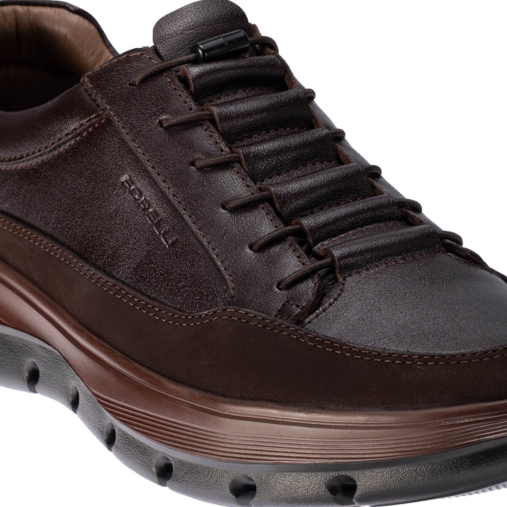 NICOLAS-G Erkek Deri Ayakkabı Kahve - 5