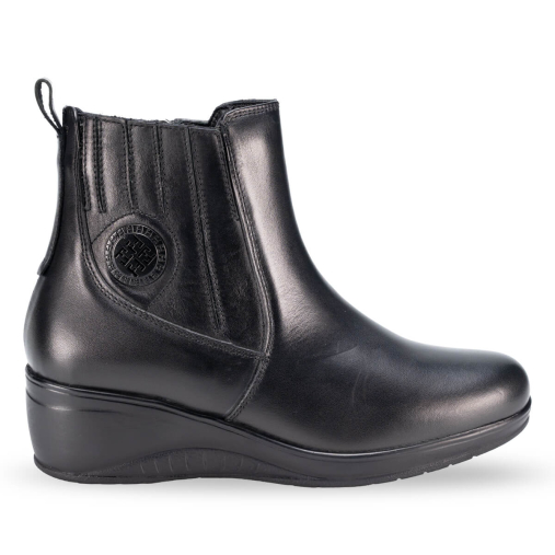 NOOSA-H Kadın Deri Bot Siyah - Forelli