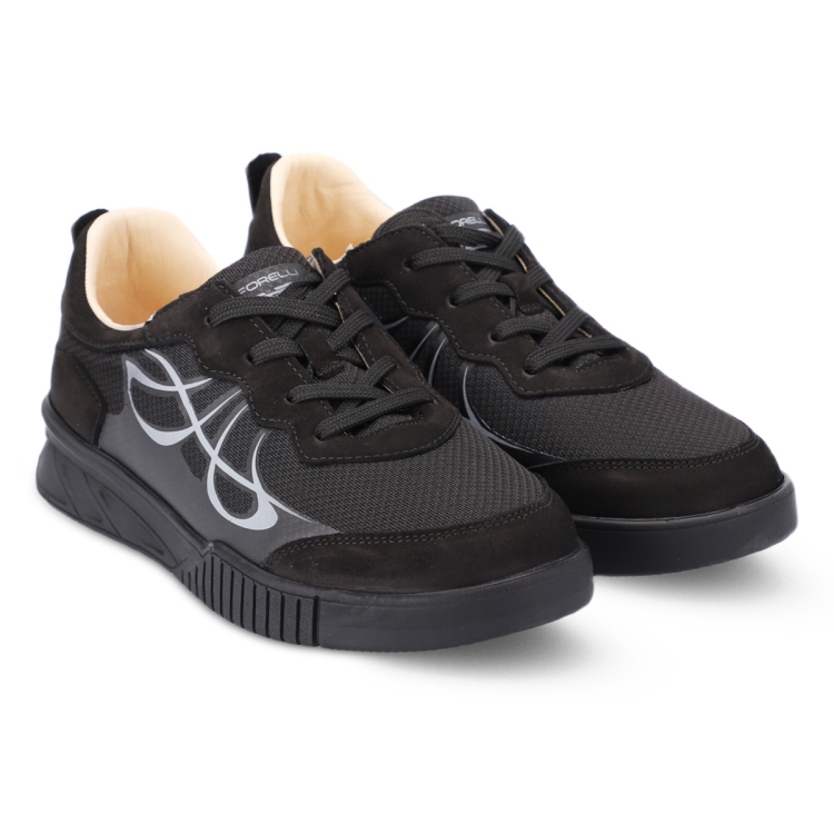 NUANS-K Erkek Ayakkabı Siyah - Forelli (1)