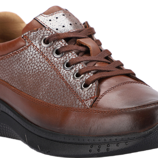 OLGA-G Kadın Deri Ayakkabı Taba - 4