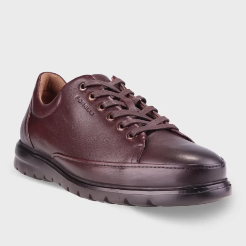 OLIVER-G Erkek Deri Ayakkabı Kahve - Forelli (1)