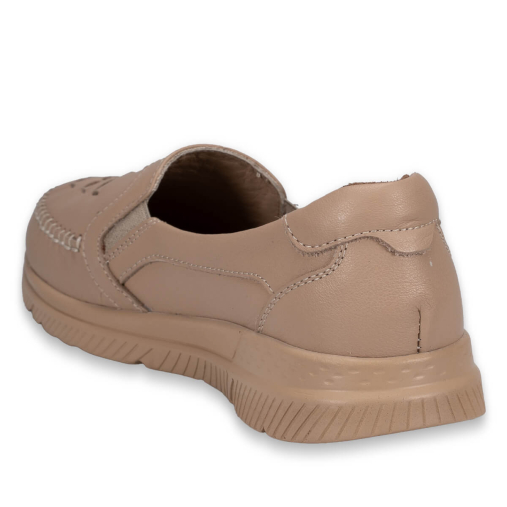 OLIVIA-H Kadın Deri Ayakkabı Açık Vizon - 4