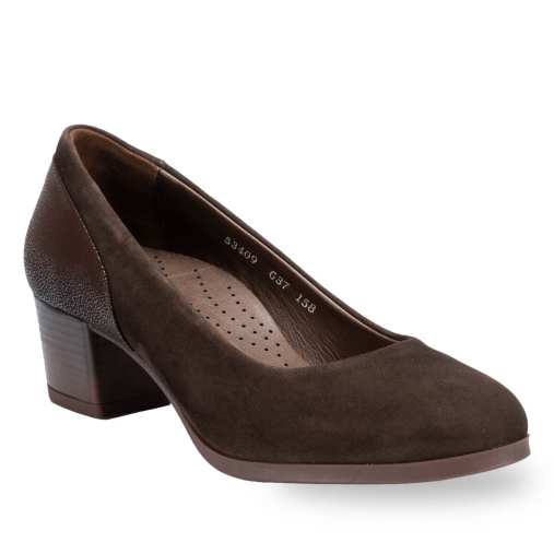 ORSE-G Kadın Deri Ayakkabı Kahve Nubuk - 2