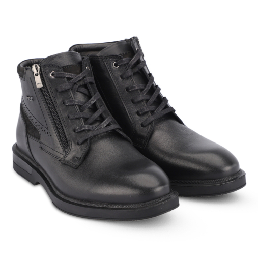 OWEN-G Erkek Deri Bot Siyah - Forelli (1)