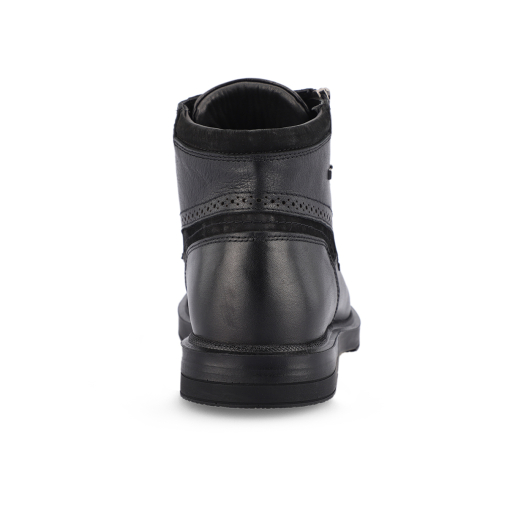 OWEN-G Erkek Deri Bot Siyah - 3