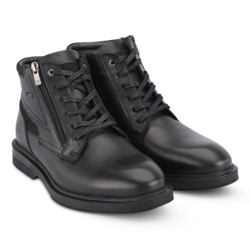 OWEN-G Erkek Deri Bot Siyah - Forelli (1)