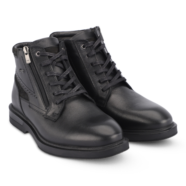 OWEN-G Erkek Deri Bot Siyah - Forelli (1)