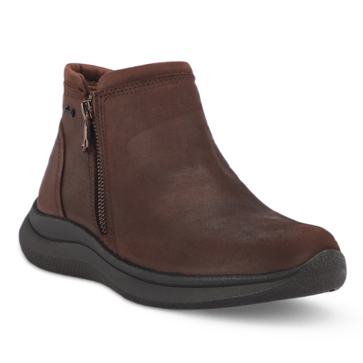 PERRY-G Kadın Deri Bot Kahve - Forelli