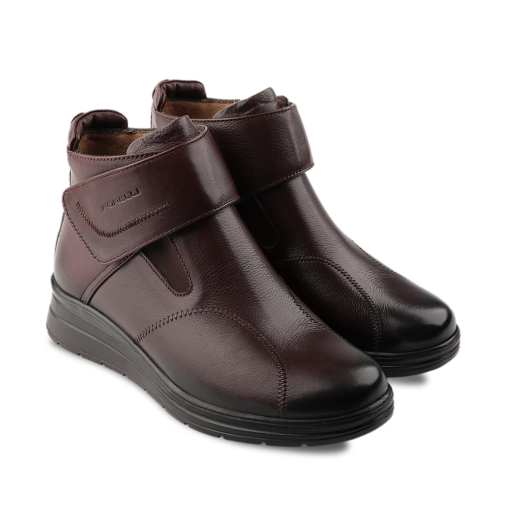 PEYKAN-H Kadın Deri Hallux Bot Kahve - 3