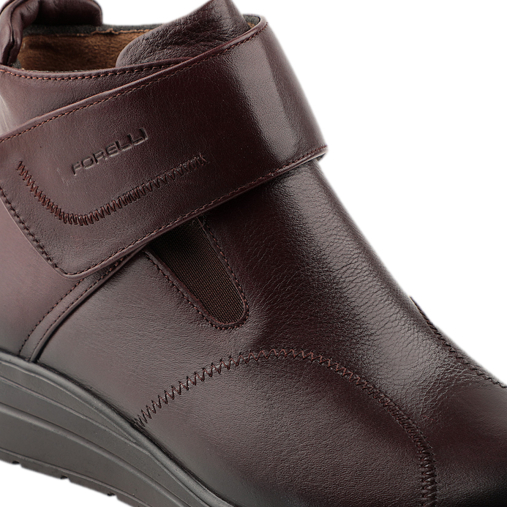 PEYKAN-H Kadın Deri Hallux Bot Kahve - 4