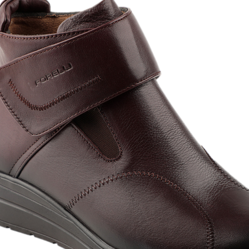 PEYKAN-H Kadın Deri Hallux Bot Kahve - 4