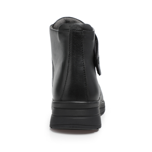 PEYKAN-H Kadın Deri Hallux Bot Siyah - 3