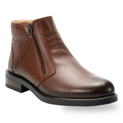 PIEL-H Erkek Deri Bot Taba - Forelli (1)