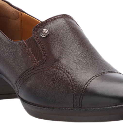 PILOYD-G Kadın Deri Hallux Ayakkabı Kahve - 4