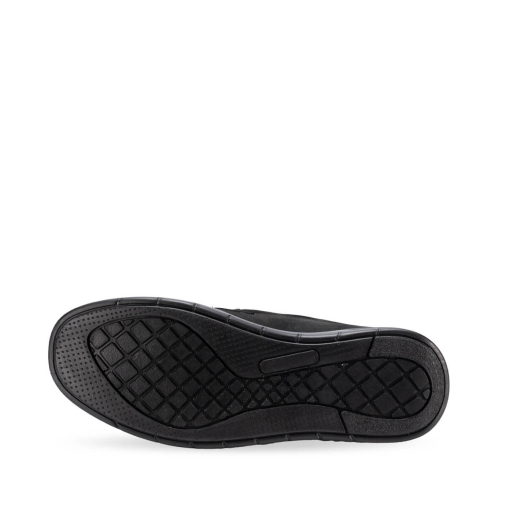 PULSE-K Erkek Deri Ayakkabı Siyah Nubuk - 4