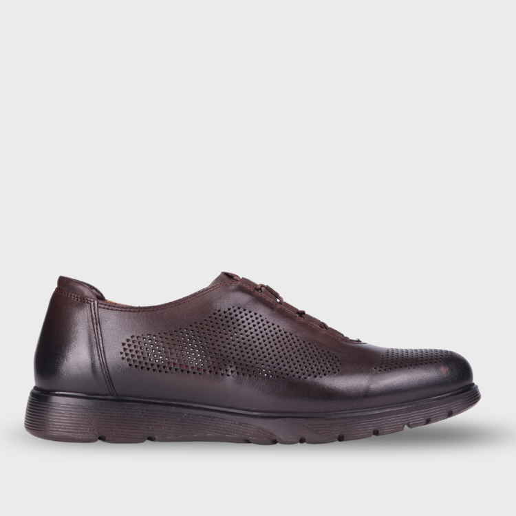 RAFAEL-H Erkek Deri Ayakkabı Kahve - Forelli