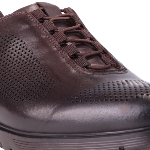 RAFAEL-H Erkek Deri Ayakkabı Kahve - 4