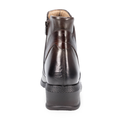 RENA-K Kadın Deri Bot Kahve - 4