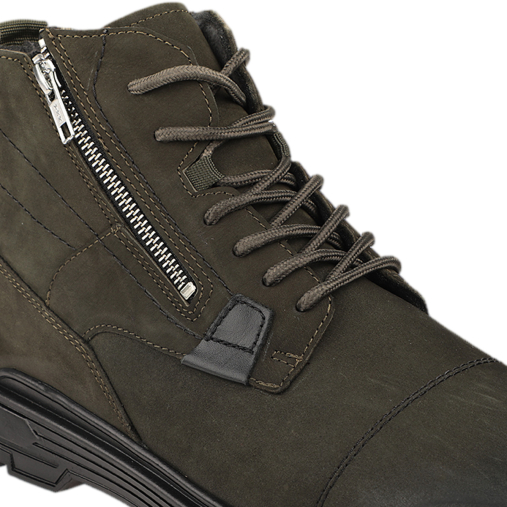 RENZO-G Erkek Deri Bot Haki - 4