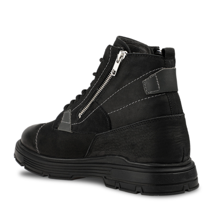 RENZO-G Erkek Deri Bot Siyah - Forelli (1)