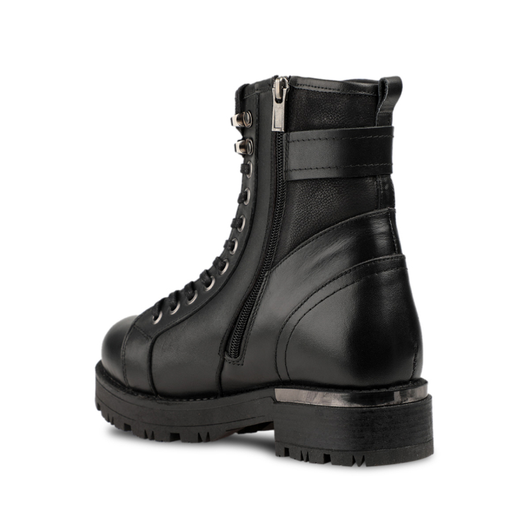 REX-G Kadın Deri Bot Siyah - Forelli (1)