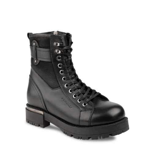 REX-G Kadın Deri Bot Siyah 