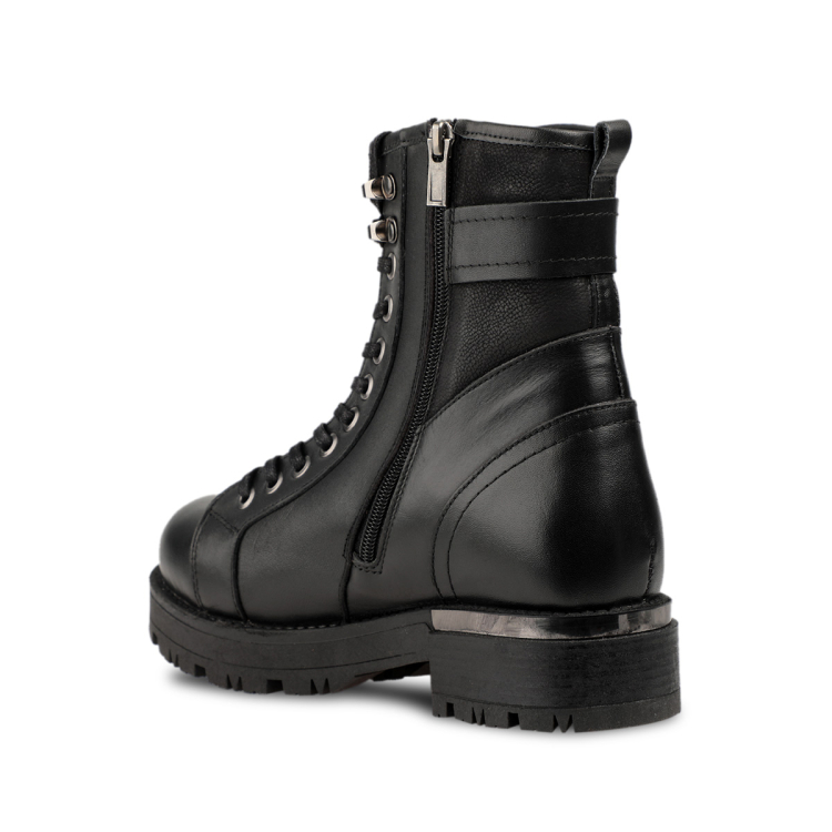 REX-G Kadın Deri Bot Siyah - Forelli (1)