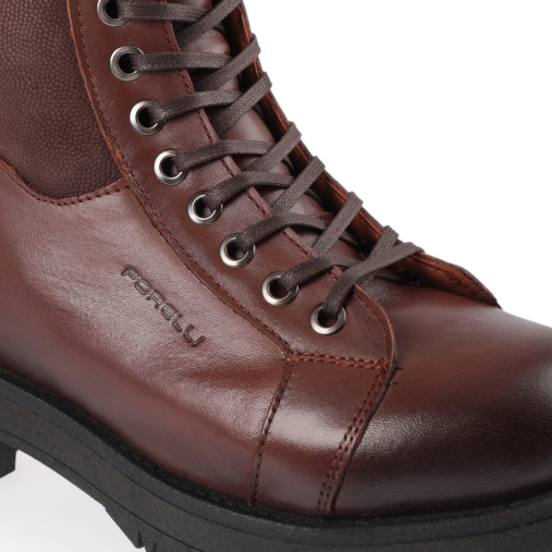 REX-G Kadın Deri Bot Taba - 4