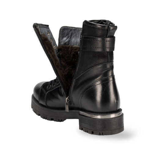 REX-G Kadın Kürklü Bot Siyah - 3