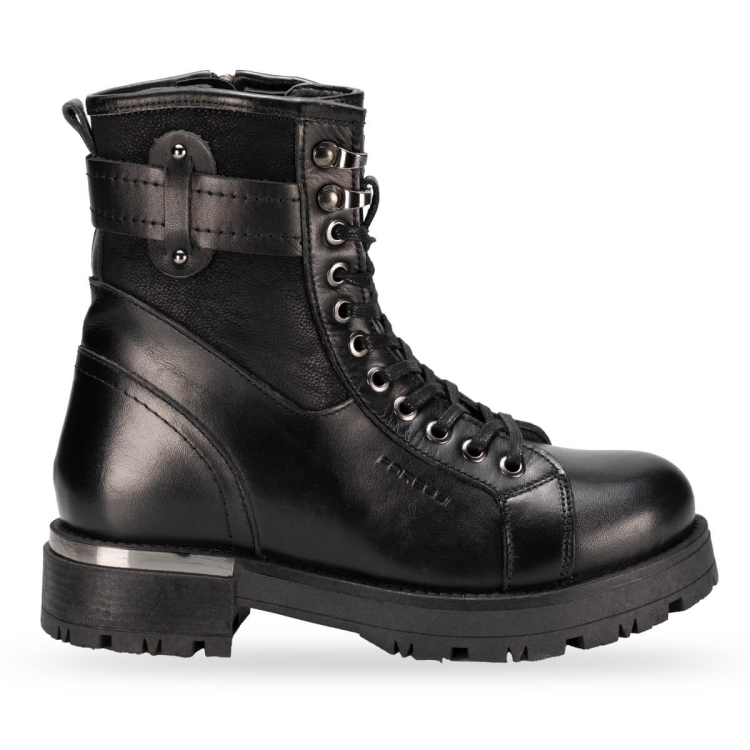 REX-G Kadın Kürklü Bot Siyah - Forelli