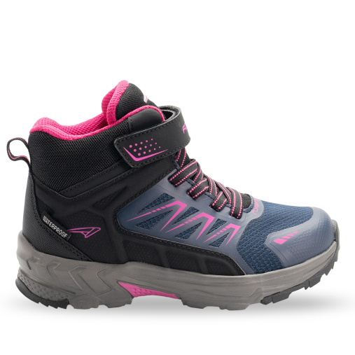 ROCKET Çocuk Waterproof Bot Lacivert-Pembe - Forelli