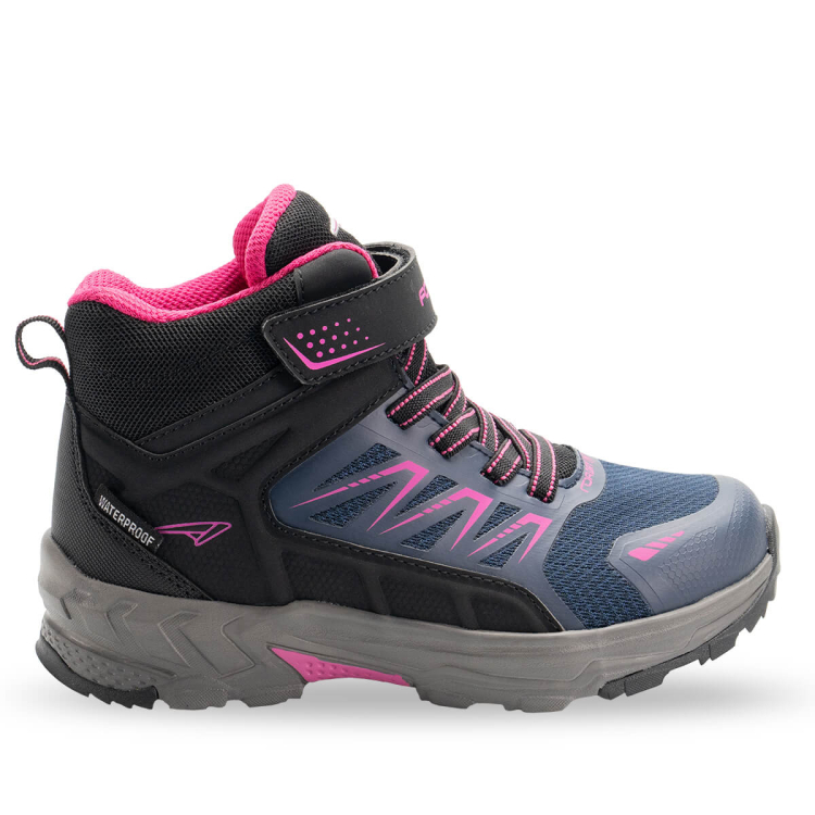 ROCKET Çocuk Waterproof Bot Lacivert-Pembe - Forelli