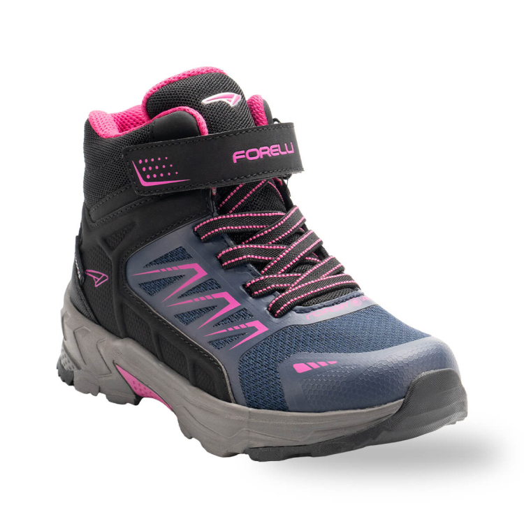 ROCKET Çocuk Waterproof Bot Lacivert-Pembe - Forelli (1)