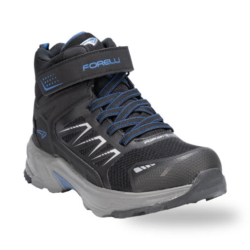 ROCKET Çocuk Waterproof Bot Siyah-Mavi - Forelli (1)