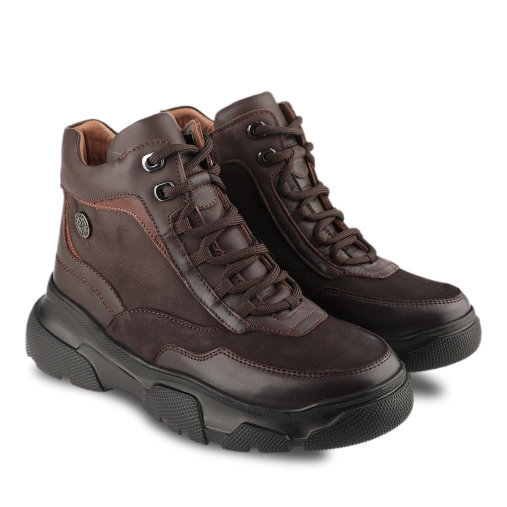 ROPER-G Kadın Deri Bot Kahve - 3