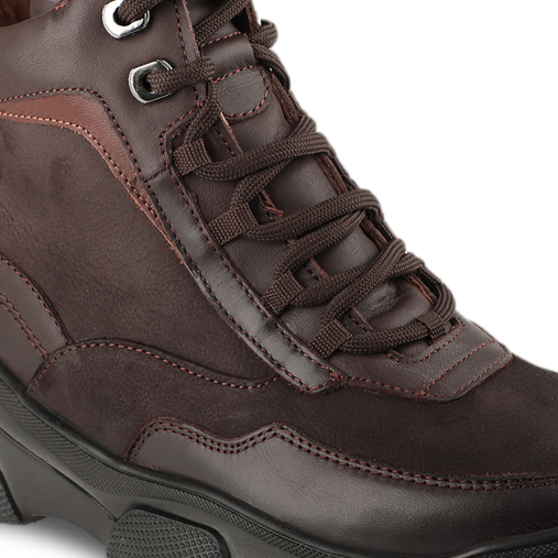 ROPER-G Kadın Deri Bot Kahve - 4