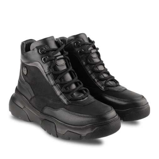 ROPER-G Kadın Deri Bot Siyah - 3