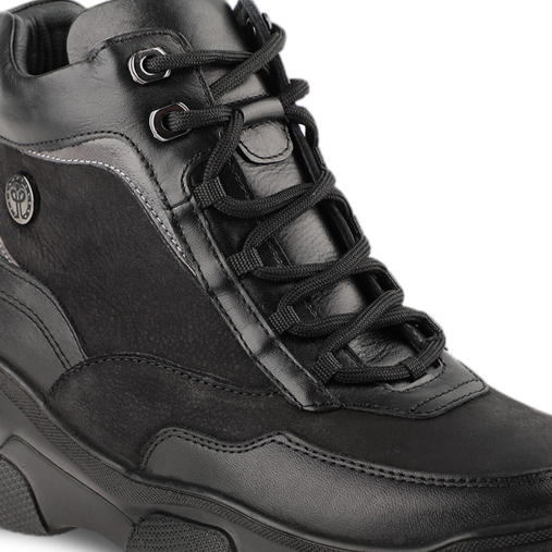 ROPER-G Kadın Deri Bot Siyah - 4